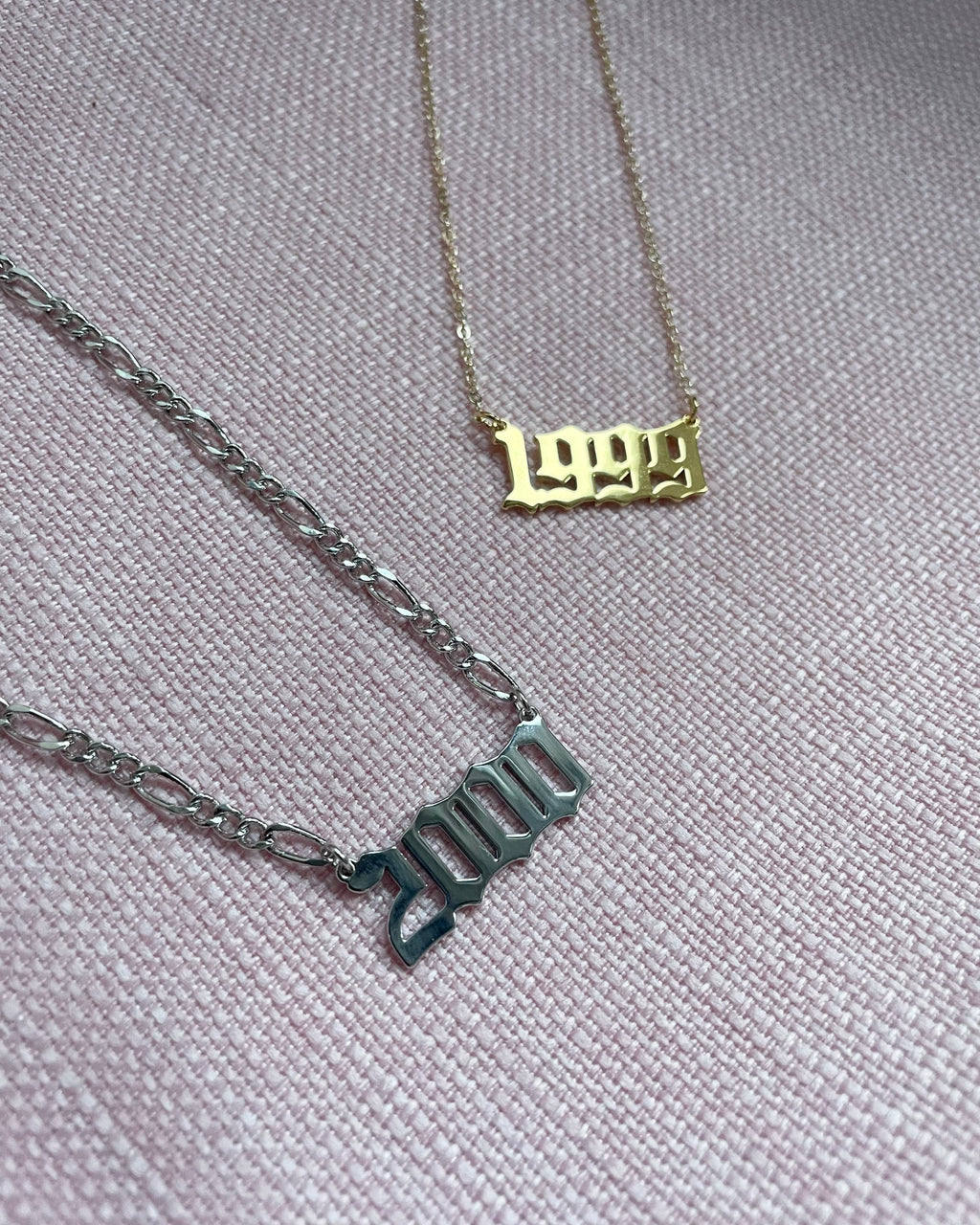 MEG | gold filled birth year necklace